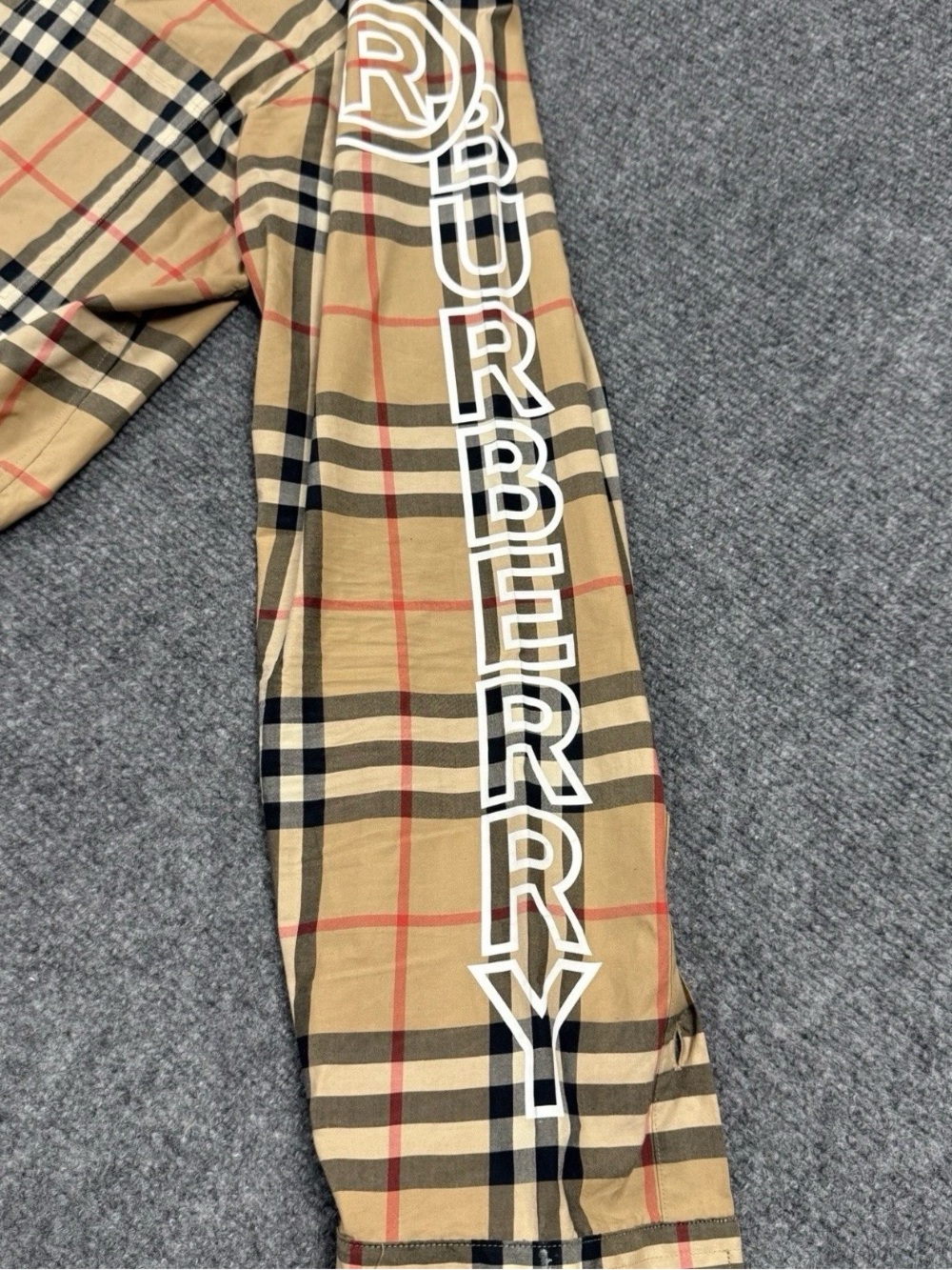 BURBERRY Buttoned Up Collared Shirt Check Large L - Picture 10 of 14